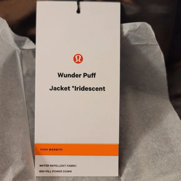 NWT Lululemon Wunder Puff Down Jacket Iridescent Brown Winter Coat Womens Size 6 - Picture 13 of 16